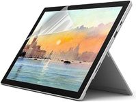 Junfire Paper-Feel Screen Protector for Microsoft Surface Pro 7 Plus 2021 / Pro 7 2019 /Pro 6/Pro 5/Pro 4, Anti Glare Matte Protective Film 12.3 Inch, PET Compatible with Pencil Drawing Artist