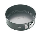 MasterClass Non-Stick Cake Tin for Baking, Spring Form Loose Base, Round 23cm (9"), Sleeved