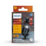 Philips | Ultinon Moto Rally | LED-HL [~HS1] | 6500K cool white light | 12 W rally LED boost | IC driver for universal AC/DC | Lifetime of up to 2,000 hours