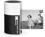 KODAK Memo Shot ERA Kids Instant Digital Camera and Photo Label Printer, White (Camera with 1 Roll One-Touch Label Cartridge)