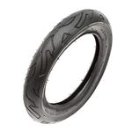 Tyre 12 1/2 x 2 1/4 Black Flame Tread 2 Ply Fits Pushchair Pram Stroller Buggy