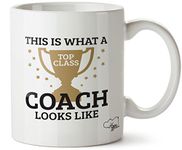 Hippowarehouse This is What a Top Class Coach Looks Like Printed Mug Cup Ceramic 10oz