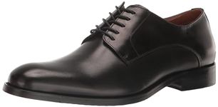 Steve Madden Men's Daedric Oxford, Black Leather, 9.5