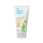 Green People Organic Children Scent Free Sunscreen SPF50+ - Gentle Sunscreen for Children & Babies Aged 6 Months+ - Fragrance Free, Water Repellent, Sensitive Skin - 150ml