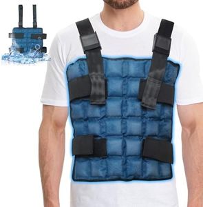 Blobuste Cooling Vest for Men&Women&Adults for Hot Weather, Adjustable S-5XL Summer Ice Vest Cooling Jacket for Motorcycle, MS, Riding, Cycling, Running, Gardening, Sports, Outside Work, Blue, One