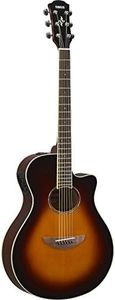 Yamaha APX600 OVS Thin Body Acoustic-Electric Guitar, Old Violin Sunburst