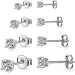 925 Sterling Silver Stud earrings S