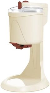 Automatic Ice Cream Maker, 1 Quart Old Fashioned Soft Serve Ice Cream Machine, Fruit Soft Serve Machine, for Making Healthy Soft Serve Sherbet, Sorbet, Fruit Ice Cream