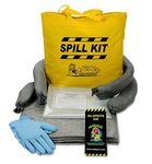 AABACO Universal Spill KIT – Perfect Spill Kits for Trucks - in Portable High Visibility Yellow Tote Bag –for Pesticide or Chemical Spill Response - Oil Containment (3 Kits)