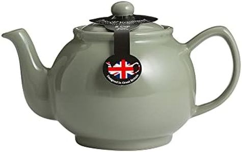 Price & Kensington 110 cl, 6 Cup Teapot, Sage Green