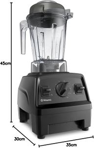 Vitamix E310 Blender – Black, High-Performance 48oz
