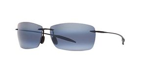 Maui Jim Lighthouse Polarized Sunglasses Black/Neutral Grey/Neutral Grey AD