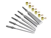 Narex 6 Piece Set Unhandled Premium Chisel (6 pc Set 1/8, 1/4, 3/8, 1/2. 3/4 and 1)