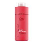 Wella Professionals Invigo Color Brilliance Professional Hair Care, Colour Protection for Coarse Hair, Vibrant Hair Colour, Shampoo 1L