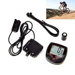 Tusig Digital LCD Waterproof Bicycle Computer Odometer Speedometer (Multicolour)