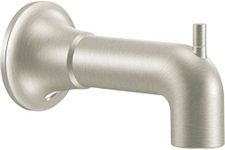 Moen S3840BN 1/2-Inch Slip Fit Icon Diverter Tub Spout, Brushed Nickel