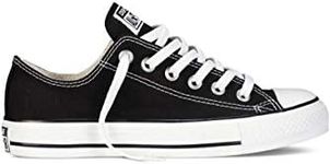 Converse - Chuck Taylor Canvas - Unisex High Top Sneakers - Black Mono - Size 8 Men / 10 Women