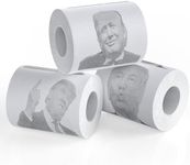 Fairly Odd Novelties Donald Trump Novelty Political Humor Funny Toilet Paper Gag Gift, Set of 3 Rolls.