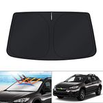 KUST Windshield Sun Shade for 2013 2014 2015 2016 2017 Subaru Crosstrek Sunshade Foldable Sun Visor Protector Blocks UV Rays Keep Your Car Cooler