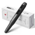 MelodySusie Cordless Nail File,PC180G Electric Nail Drill for Acrylic Gel Nails 25,000RPM Professional Portable Nail Efile Manicure Pedicure Polishing Tool with Nail Drill Bits,Sanding Bands, Black