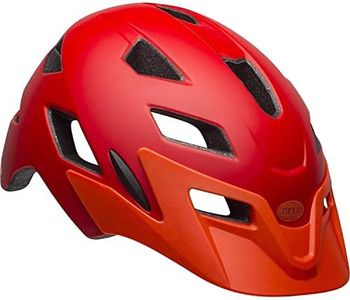 BELL Children's Sidetrack Child Cycling Helmet, Matte Red/Orange, Unisize 47-54cm UK
