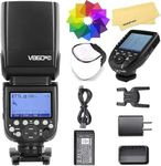 Godox V860III-C Camera Flash for Canon Camera Flash Speedlite,2.4G HSS 1/8000s w/XPro-C Flash Trigger,480 Full-Power Flashes,2600mAh Li-ion Battery,0.01-1.5s Recycle Time,10 Levels LED Modeling Lamp