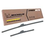Michelin Stealth Ultra Double Package 26 &15 inch Wiper Blade Fits Select Chevrolet, Fiat, Ford; Model Years (19-2615SUBA)