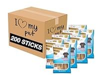 I Love My - Dental Sticks - Dog Treats - 200 Sticks - Daily Dental Chews - Pack 20 x 200g