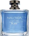 Nautica Voyage N-83 - Fresh Ocean, Masculine Scent - Notes of Spearmint, Citrus and Cardamom, 100ml