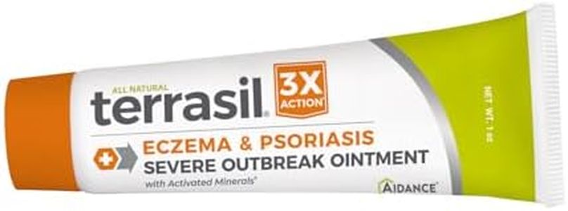terrasil Eczema & Psoriasis Ointment- Eczema Relief for Severe Eczema. Soothing Eczema Treatment for Itchy Skin. All-Natural Cream for Adults & Kids & Formulated for Sensitive Skin (28g)