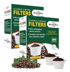 Brew Addicts 600 Paper Coffee Filters - Single-Use Coffee Filter for Keurig 1.0 & 2.0. Perfect Size and Quantity