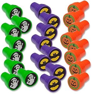 Rhode Island Novelty Halloween Stamps; Includes: Bats, Ghosts, Pumpkins Pack of 24