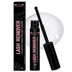 Cluster Lash Glue Remover 5 ML Lash Remover DIY Eyelash Extension Remover Eye Makeup Cleanser, Easy Removal of Cluster Eyelashes Gentle Soothing Nourishing Self-Use Oil Texture 5ML