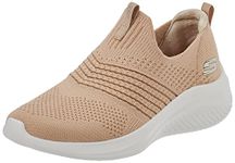 Skechers Ultra Flex 3.0-Classy Charm Casual Slip On Shoe for Womens, Taupe- 149855-TPE