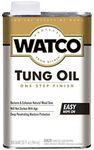 Rust-Oleum Watco Tung Oil Interior Wood Synthetic Furniture Polish/Varnish, 947 ml (Clear)