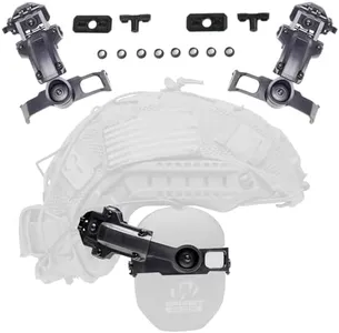 Tigrett ARC Rail Adapter for Helmets - Compatible with Ops-Core, FAST, ACH, MICH, AMP Arms, Howard Leight Earmuffs