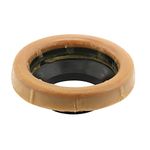 Universal Toilet Wax Rings, Includes Black Rubber Funnel, Pack of 6