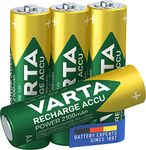 VARTA Ready2Use pre-charged rechargeable AA Mignon Ni-Mh battery (4-pack, 2,100 mAh), rechargeable without memory effect - ready for immediate use