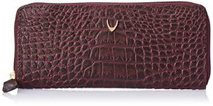 Hidesign womens EE MACKENZIE WII Medium Aubergine Zip Around