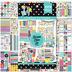 Planner Stickers - 28 Sheets, 1378 Stunning Design Accessories for Journals and Calendars, Essential Planner Accessories - Green