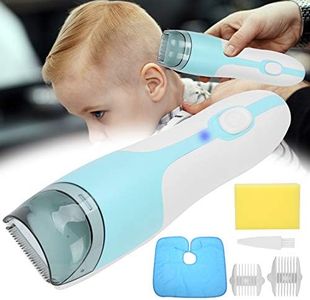 Tondeuse À Cheveux Pour Bébés, Tondeuse À Cheveux Électrique Pour Enfants, Rechargeable Étanche Et Silencieuse Pour Bébés Avec Tablier De Tondeuse À Cheveux Sans Fil Pour Enfants En Bas Âge