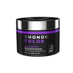 XMONDO Hair Color Super Purple Hair Healing Semi Permanent Color | Vegan Formula with Hyaluronic Acid to Retain Moisture, Vegetable Proteins to Revitalize Hair, and Bond Boosting Technology, 8 Fl Oz 1-Pack