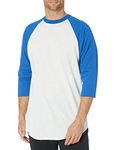 MJ Soffe Men's 3/4 Sleeve Baseball Jersey