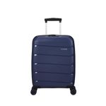 American Tourister Air Move Suitcase with 4 Wheels 55 cm S, Blue (Midnight Navy), S (55 cm - 32.5 L), Hand Luggage