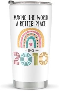 14th Birthday Gifts for Girls, Tumbler 20 oz Stainless Steel Vacuum Insulated Tumblers, 2010 Birthday Gifts for Girls, 14 Year Old Birthday Gifts, 14th Birthday Gift Ideas, 14th Birthday Tumbler