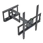 kenable Dual Pivot Tilt and Swivel TV Mounting Wall Bracket 26 to 55 Inch TVs [VESA 400]