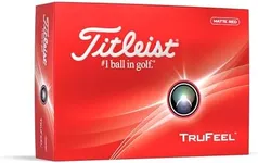 Titleist TruFeel Golf Balls, Matte 