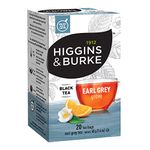 Higgins & Burke Earl Grey Grove, Black Tea, 20 Tea Bags