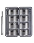 VCELINK 57 in 1 Precision Screwdriver Set, Small Screwdriver Set with Magnetizer and Demagnetizer, S2 Mini Screwdriver with Torx,Phillips Head, Repair Tool Kit for iPhone, Laptop, PS4, Switch, Watch