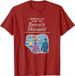 AspeAr Handbook for The Recently Deceased Pre-Distressed T-Shirt (Red,M)